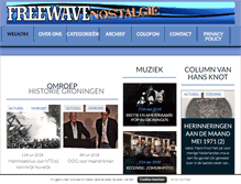 Tablet Screenshot of freewave-media-magazine.nl